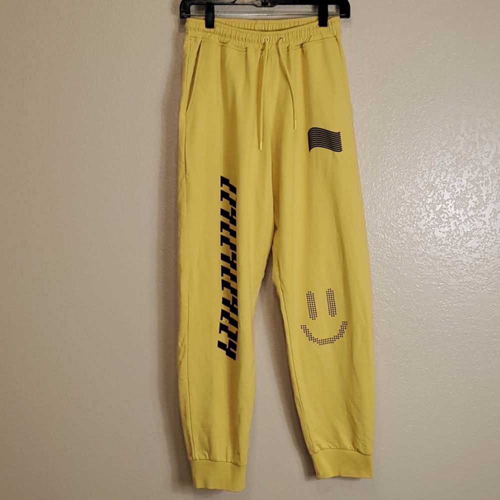 Lazy Oaf Men"s Information Technology Track Jogger Pants XS